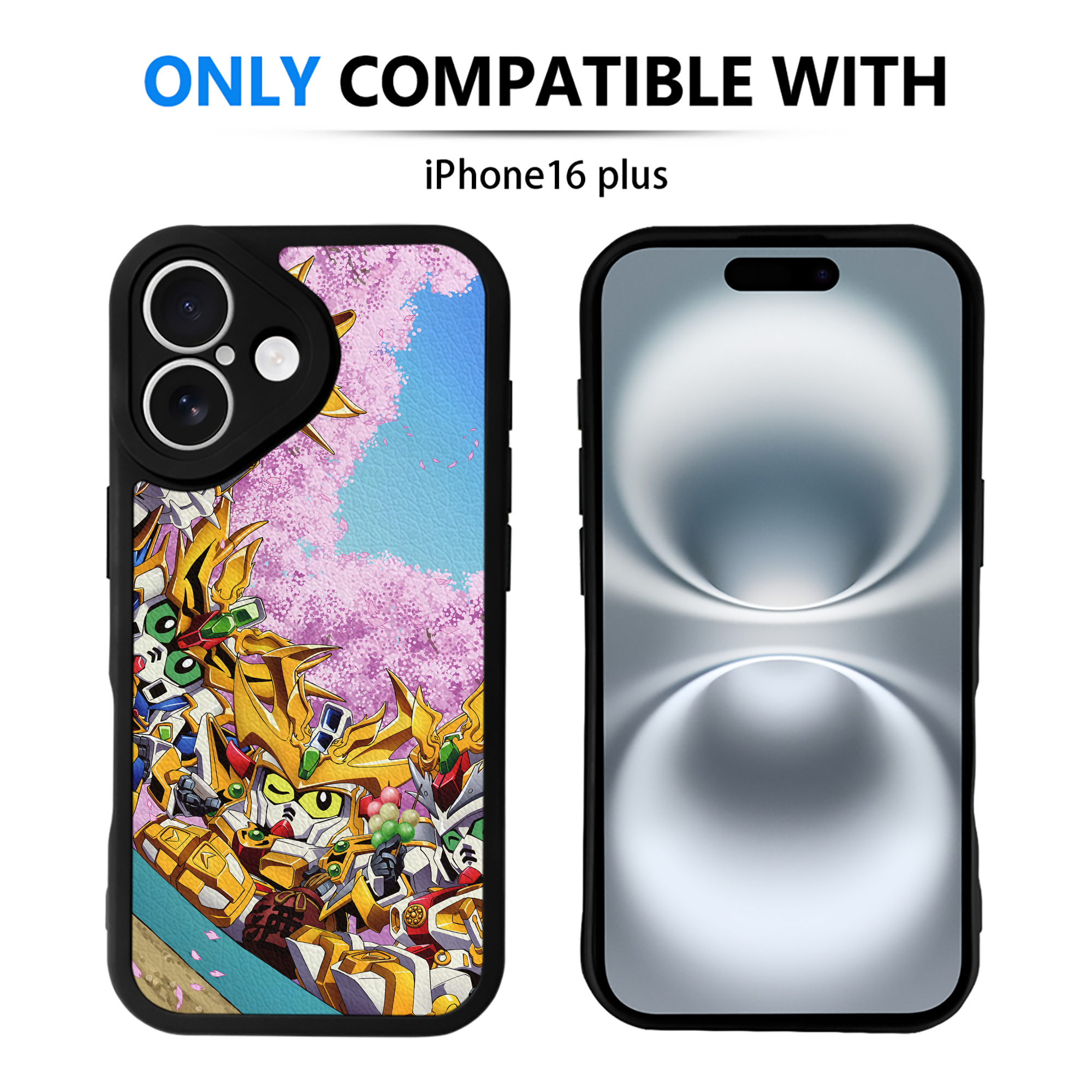 （画像用） 機動戦士ガンダム Mobile Suit Gundam 【iPhone 16シリーズ対応】シリコンスマホケース（レザー調） 材質：シリコン
